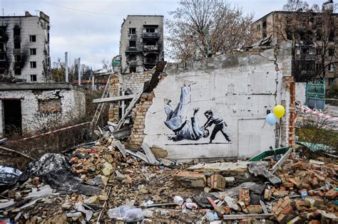 banksy ukraine murals